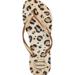 Slim Animal dames teenslipper