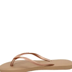 Slim dames teenslipper