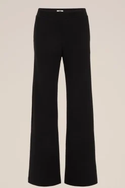 Slim fit broek met structuur