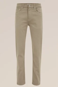 Slim fit broek van jog kwaliteit