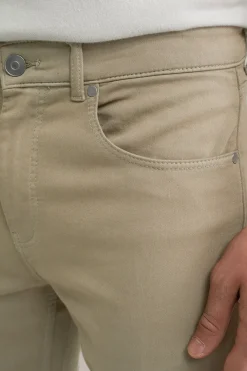 Slim fit broek van jog kwaliteit