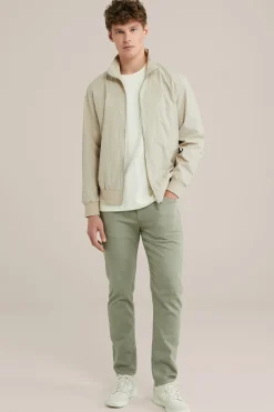 Slim fit broek van jog kwaliteit