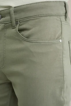 Slim fit broek van jog kwaliteit