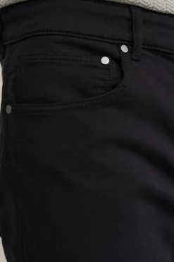 Slim fit broek van jog kwaliteit