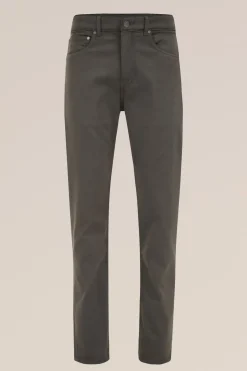Slim fit broek van jog kwaliteit