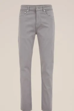 Slim fit broek van jog kwaliteit