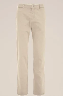 slim fit chino met dessin