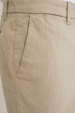 slim fit chino met dessin