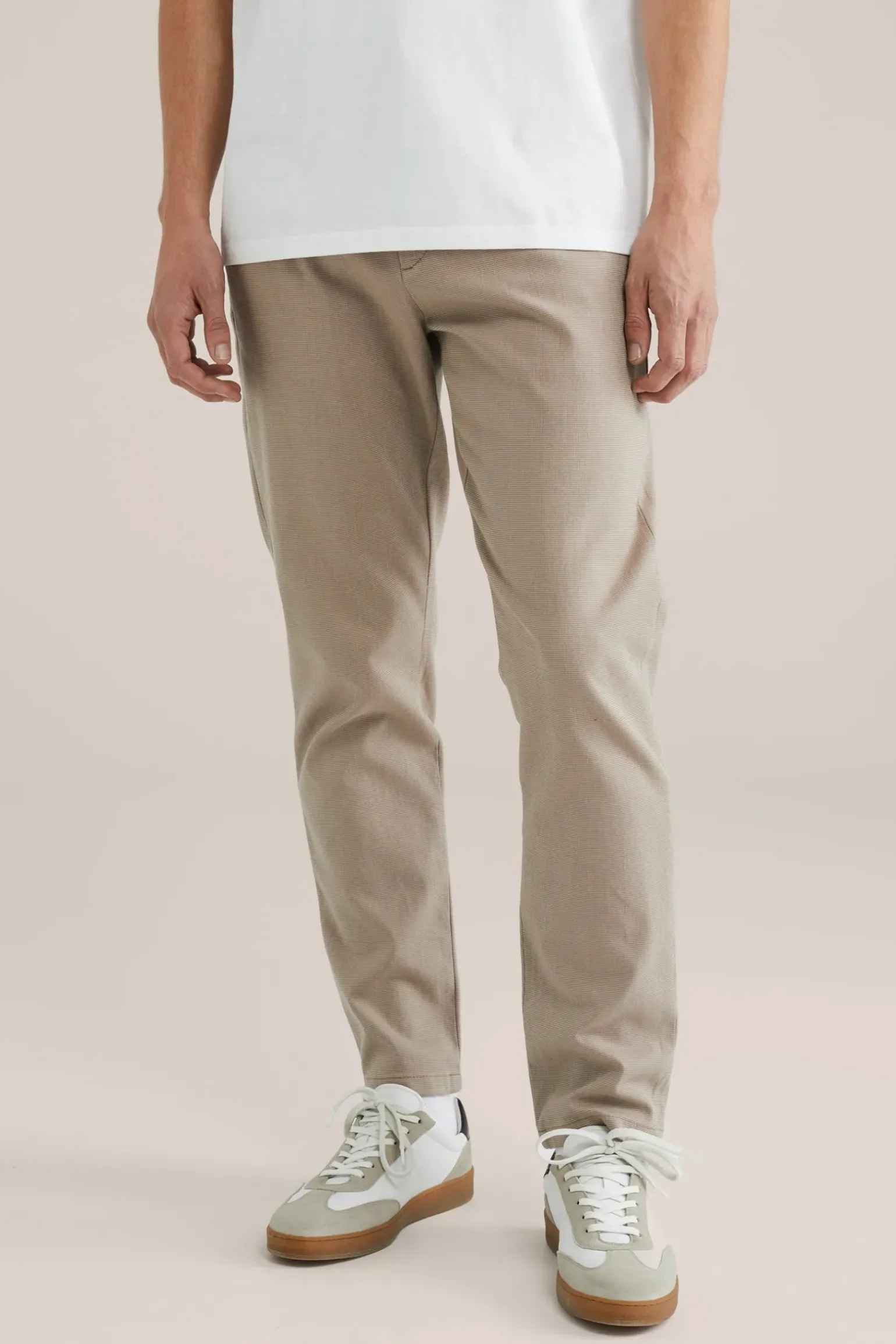 Slim fit chino met stretch