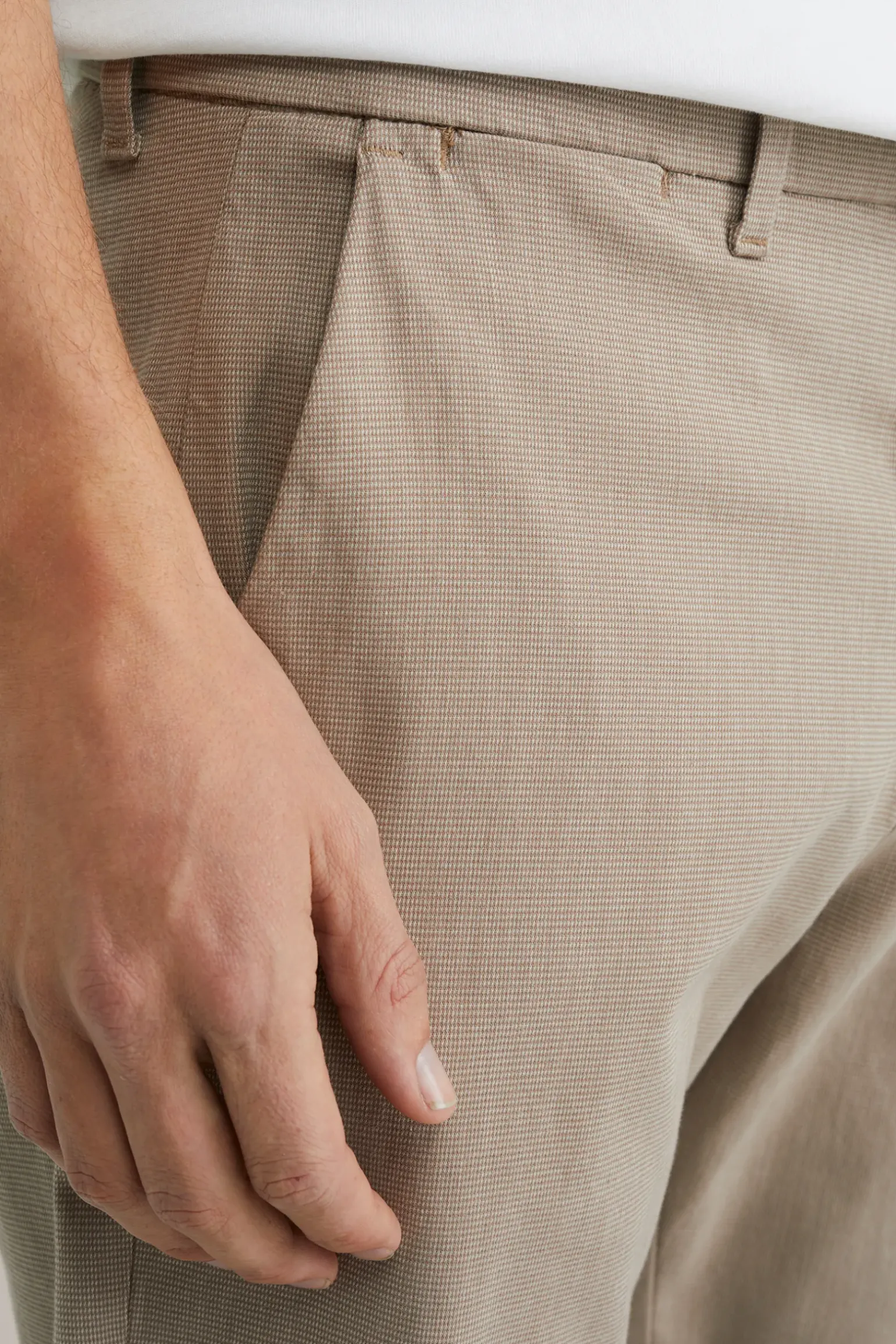 Slim fit chino met stretch
