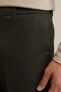 slim fit chino met stretch