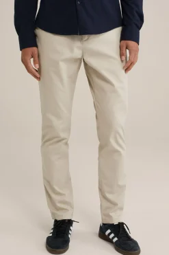 slim fit chino met stretch