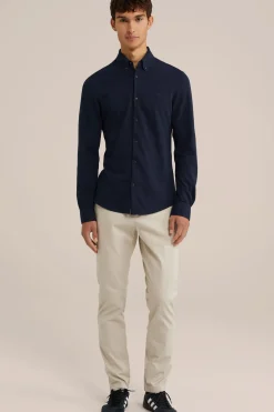 slim fit chino met stretch