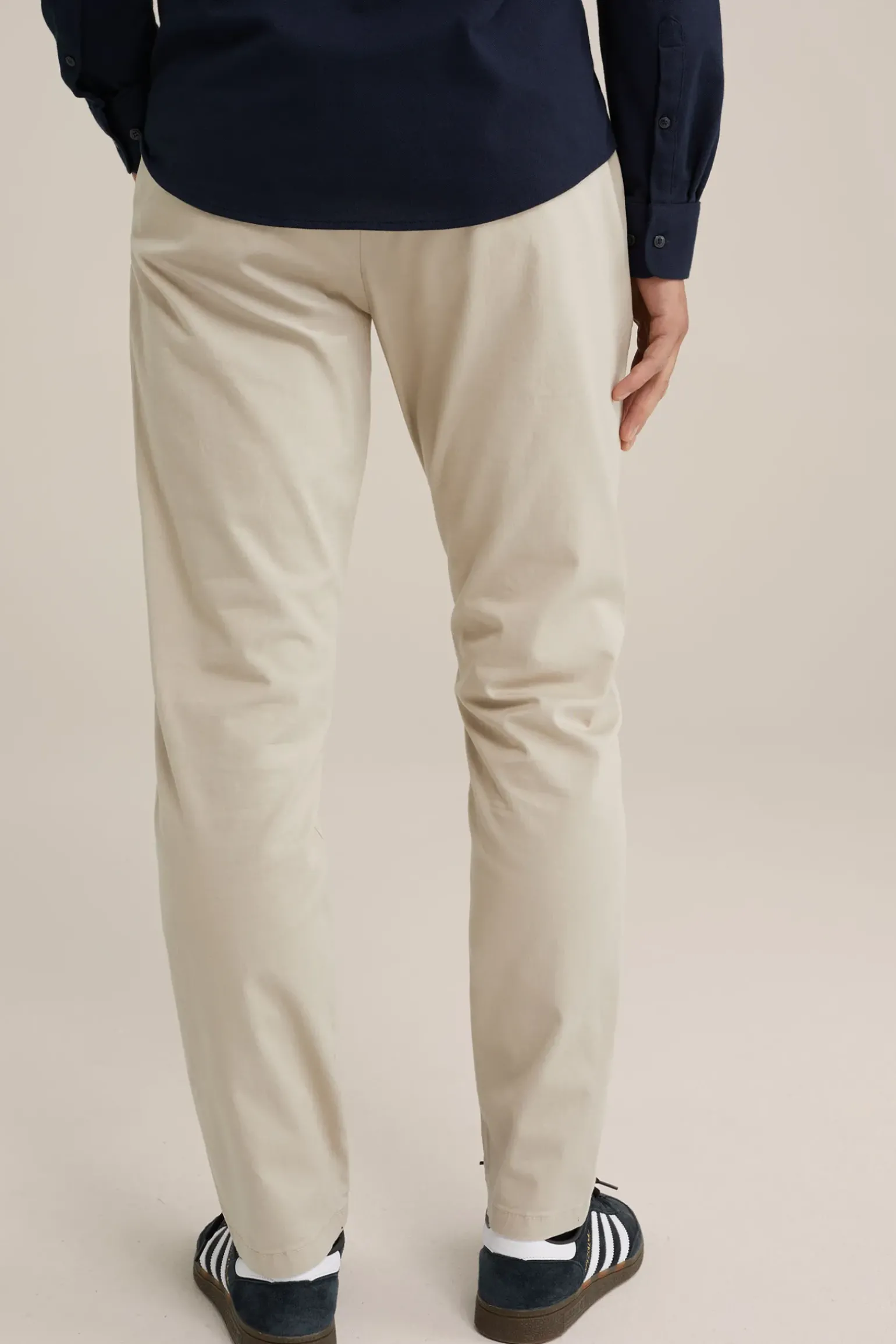 slim fit chino met stretch