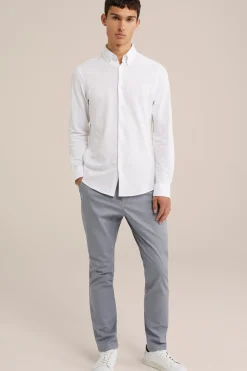 slim fit chino met stretch