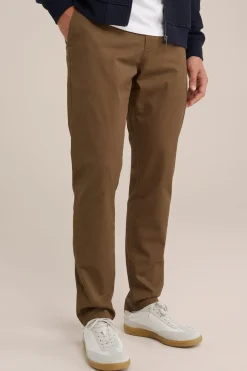 slim fit chino met stretch