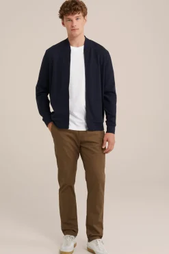 slim fit chino met stretch