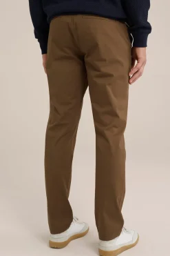 slim fit chino met stretch