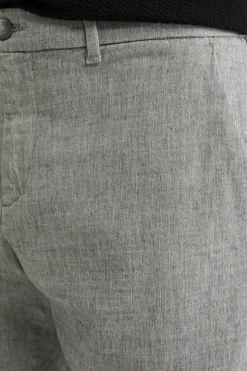 slim fit chino met structuur