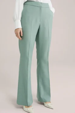 Slim fit flared pantalon