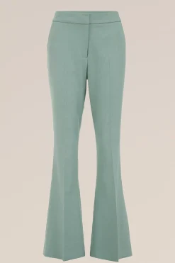 Slim fit flared pantalon