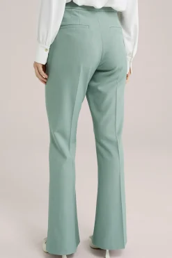 Slim fit flared pantalon