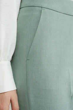 Slim fit flared pantalon