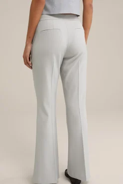 Slim fit flared pantalon