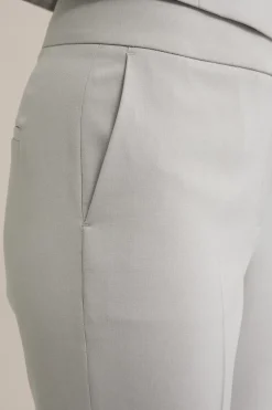 Slim fit flared pantalon