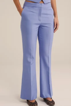 Slim fit flared pantalon
