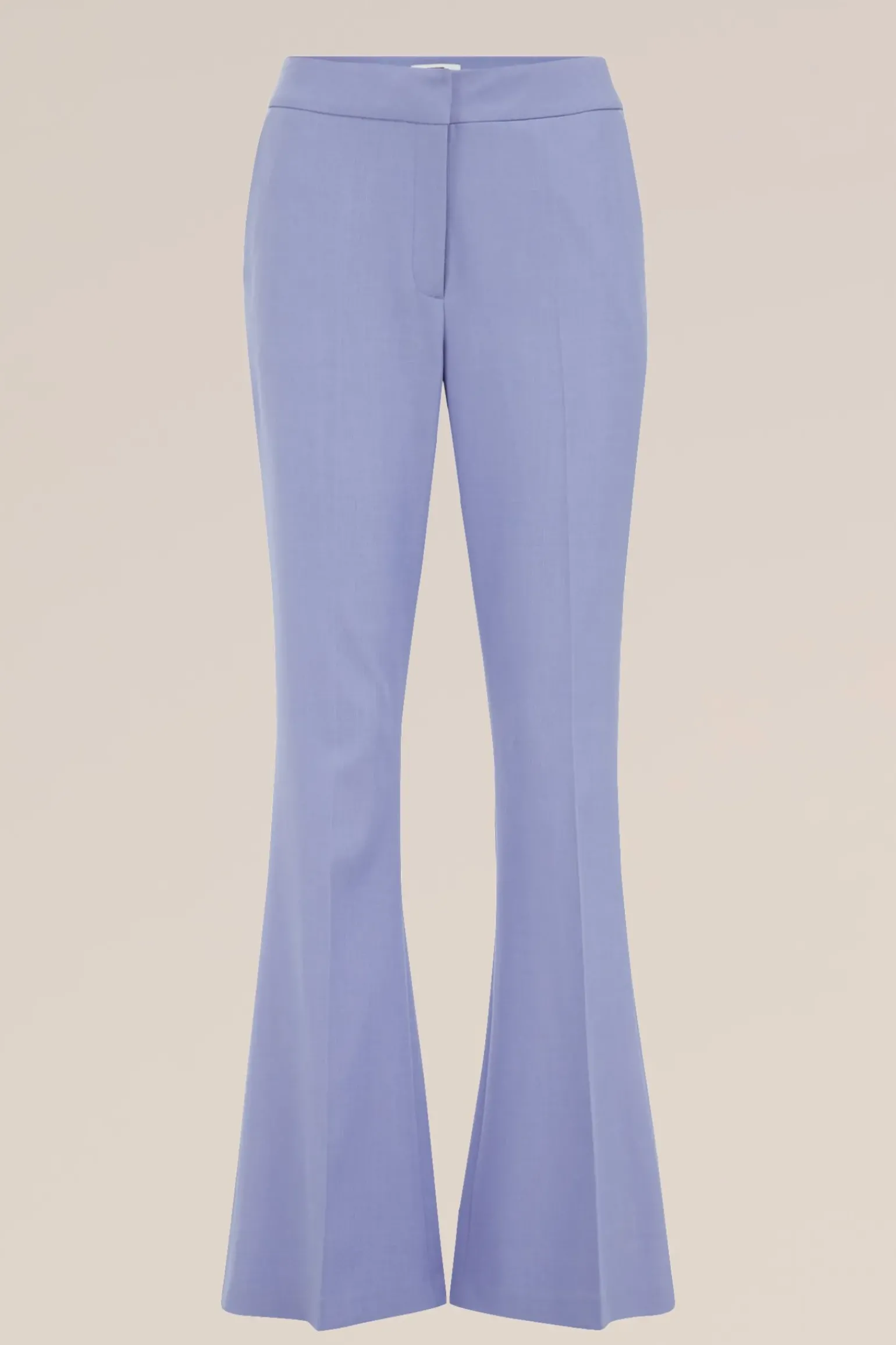 Slim fit flared pantalon
