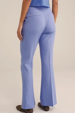 Slim fit flared pantalon