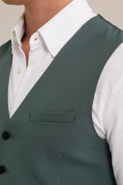 slim fit gilet