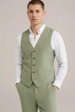 slim fit gilet