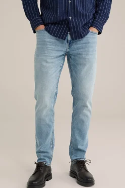 slim fit jeans met medium stretch