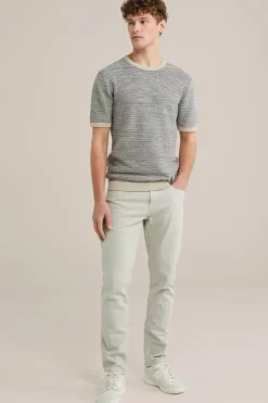 slim fit jeans met medium stretch