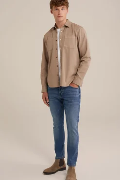 slim fit jeans met medium stretch