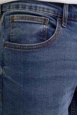 slim fit jeans met medium stretch