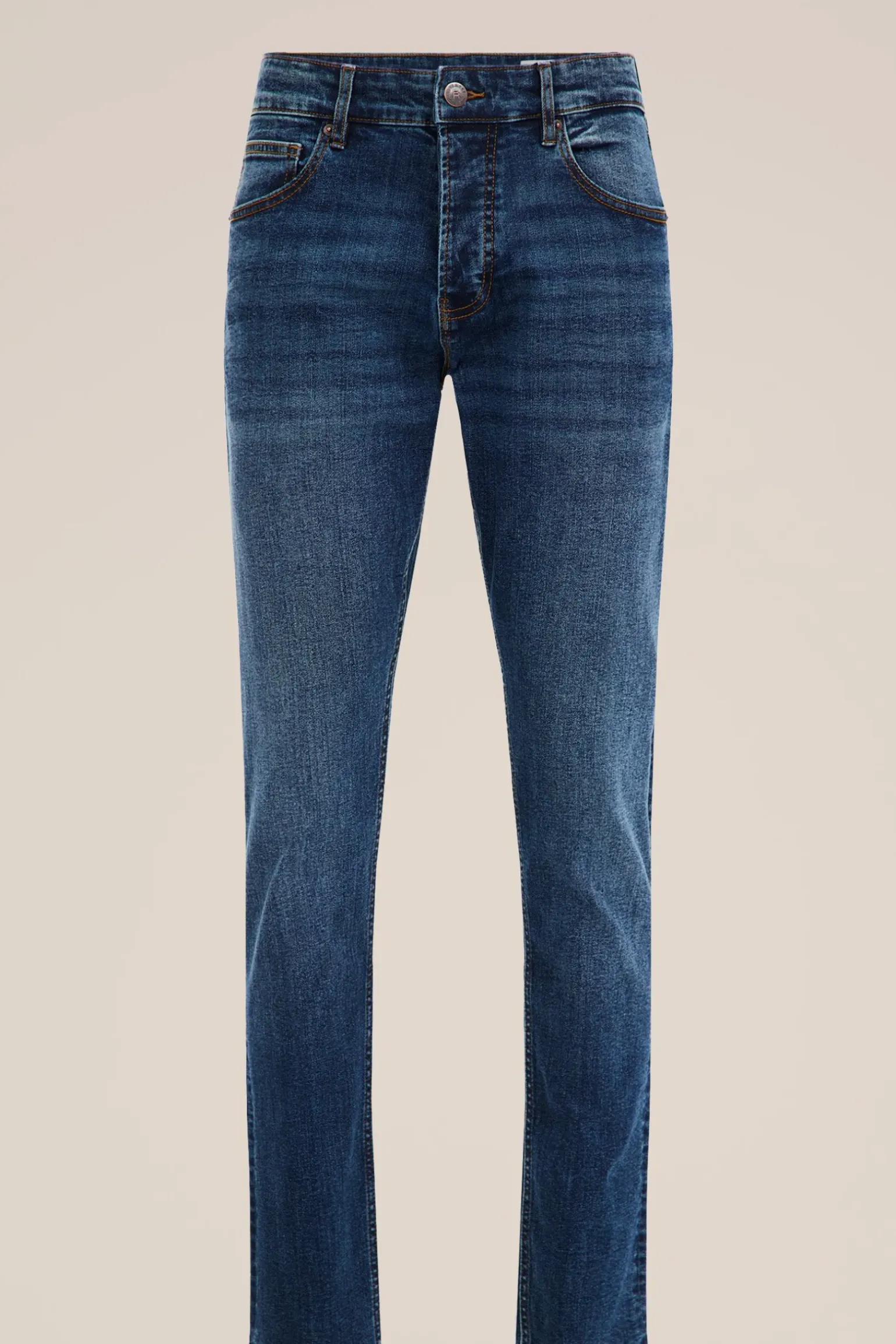 slim fit jeans met medium stretch