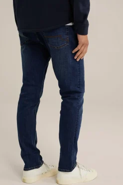slim fit jeans met medium stretch