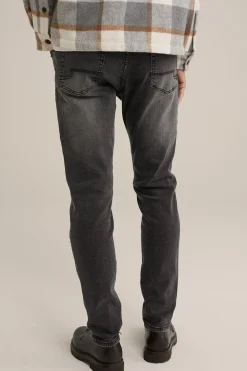 slim fit jeans met medium stretch