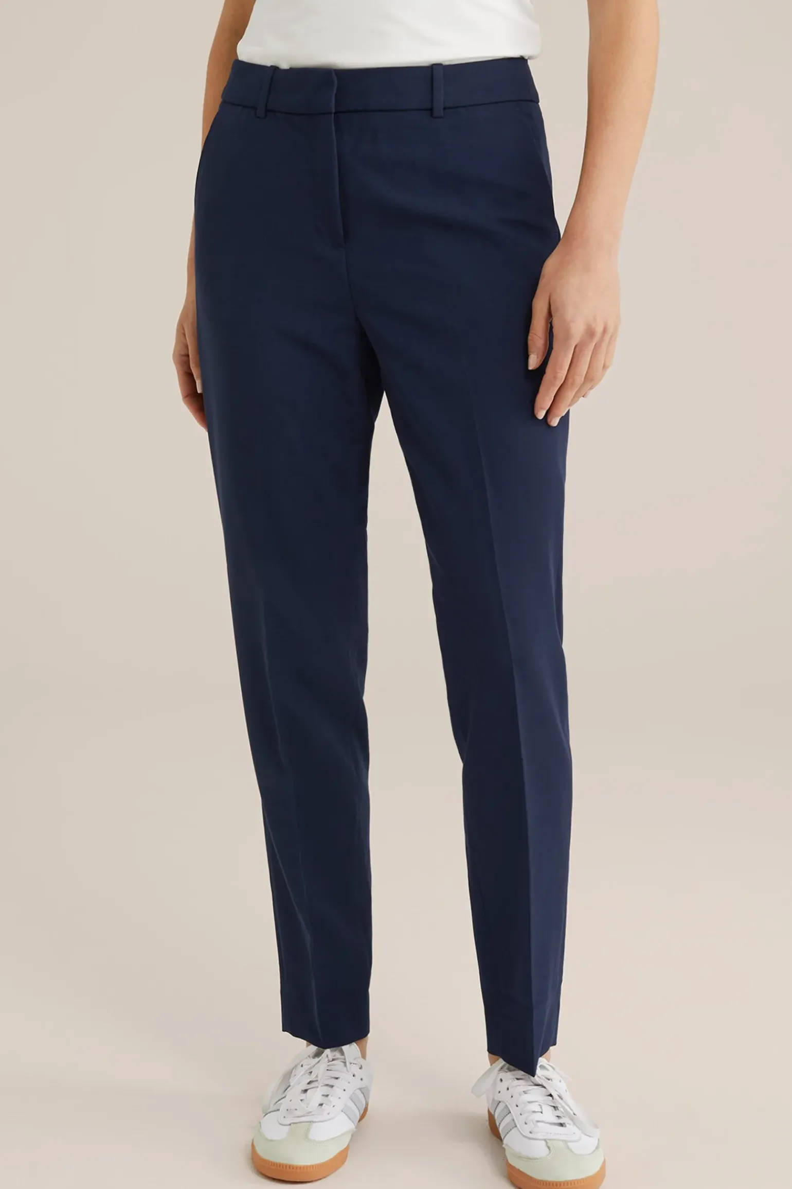 slim fit pantalon