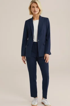 slim fit pantalon