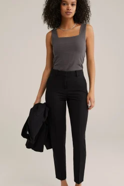 slim fit pantalon