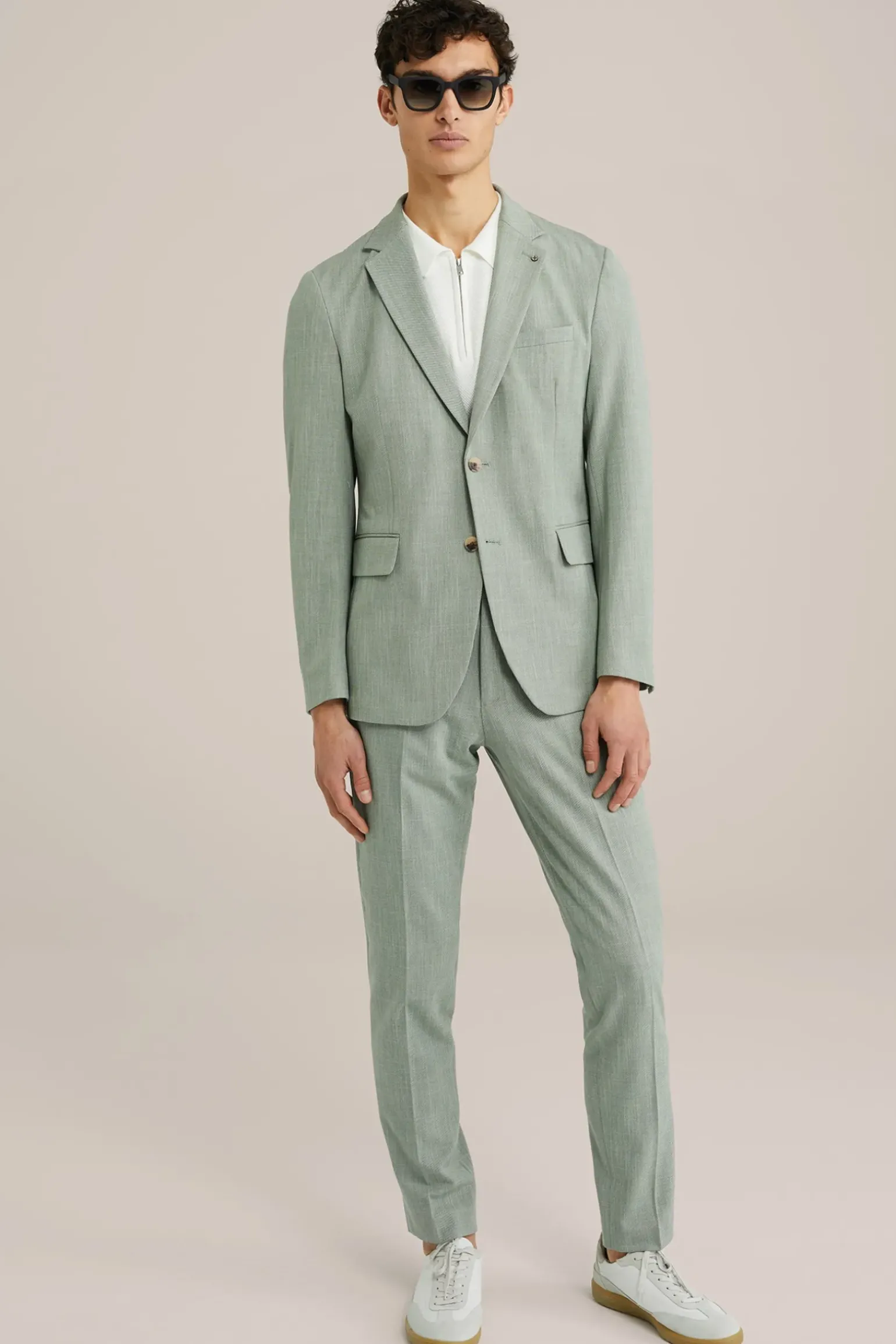 slim fit pantalon