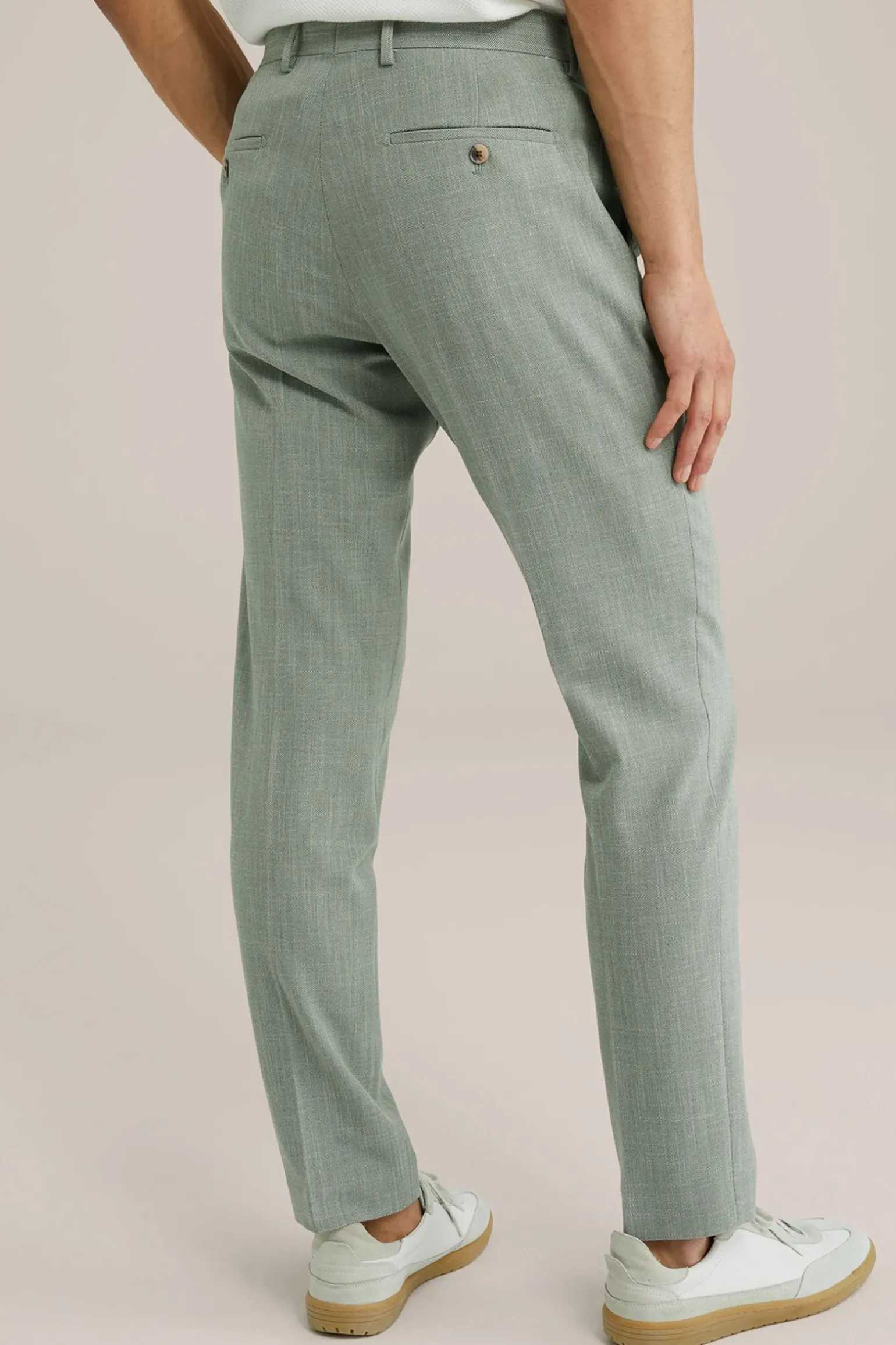 slim fit pantalon
