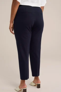 slim fit pantalon met stretch - Curve