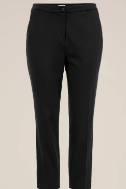 slim fit pantalon met stretch - Curve