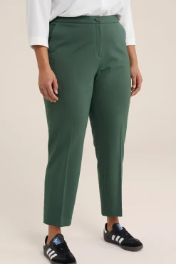 slim fit pantalon met stretch - Curve