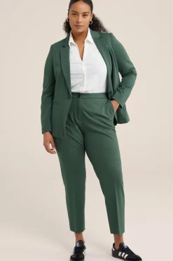 slim fit pantalon met stretch - Curve